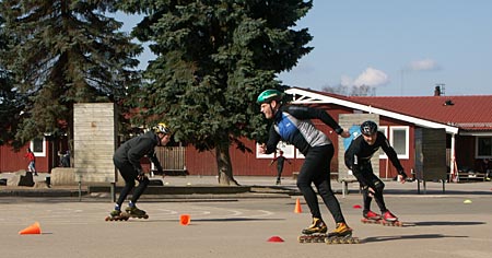 Inline skating camp in Opphem/Rimforsa 2005