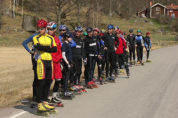 Inline skating camp in Opphem/Rimforsa 2005