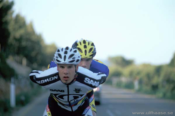 Franck Cardin and Pascal Briand, Sardinia 2002.