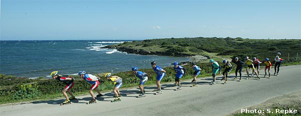 Inline camp on Sardinia 2003.