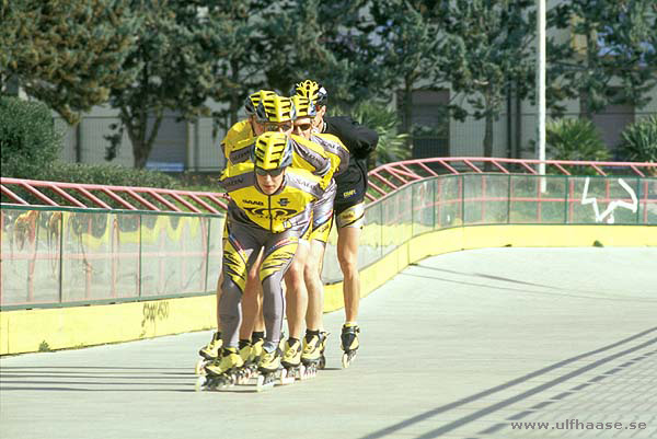 Pattinodromo Comunale Sassari, inline skating track in Sassari, Sardinien Sardinia, Experts in Speed 2003 inlines