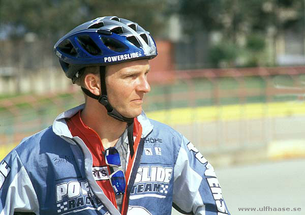 Tommy Ulbrich, Pattinodromo Comunale Sassari, inline skating track in Sassari, Sardinien Sardinia, Experts in Speed 2003 inlines