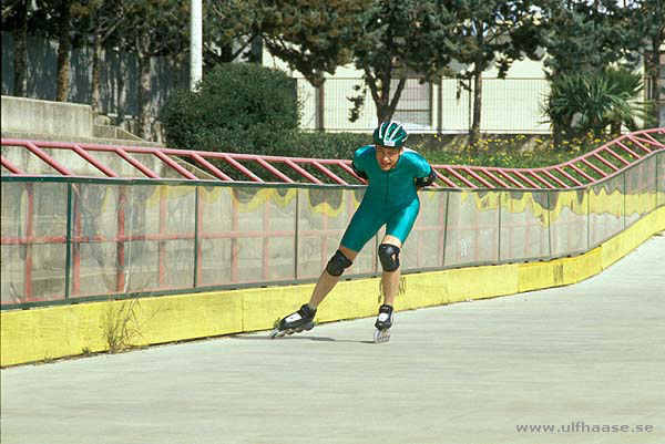 Pattinodromo Comunale Sassari, inline skating track in Sassari, Sardinien Sardinia, Experts in Speed 2003 inlines