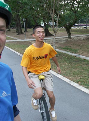 Inline skating in Singapore