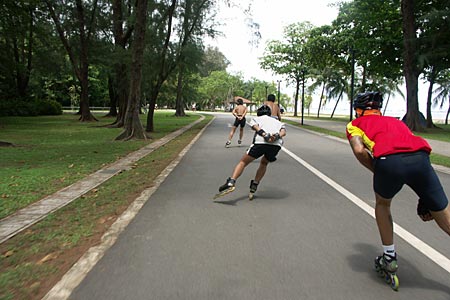 Inline skating in Singapore