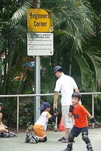 Inline skating in Singapore