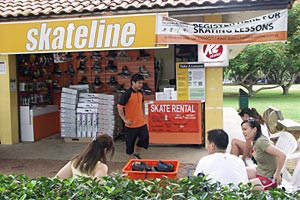 Inline skating in Singapore