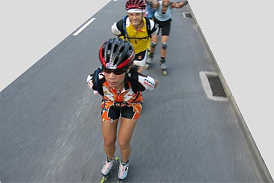 Inline skating in Singapore