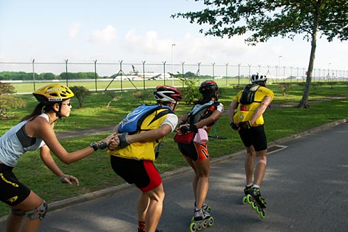 Inline skating in Singapore