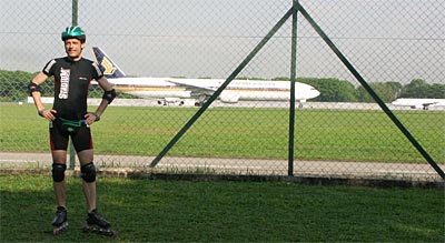 Inline skating in Singapore