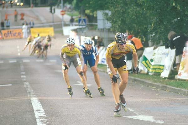 SM och RM (Riksmästerskap veteraner) inlines 2003, Gävle.