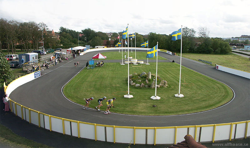 Inlinesbana/inline track Varberg, SM och RM (Riksmästerskap) 2009.