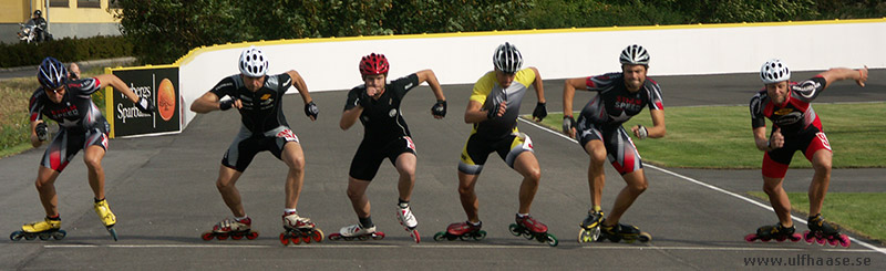 Inlinesbana/inline track Varberg, SM och RM (Riksmästerskap) 2009.