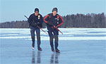 Ice skating March 2004. (Photo: me)