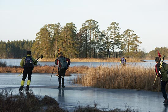 Ice skating in the Finspång area