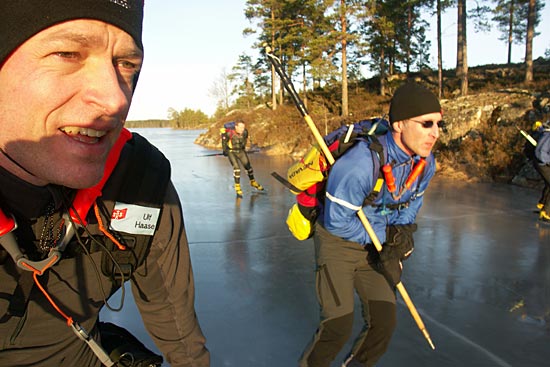 Ice skating in the Finspång area