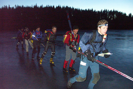 Ice skating in the Finspång area