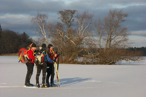 Lilla Mälarrundan, ice skating