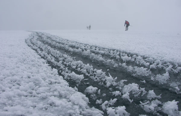 Ice skating in the Stockholm archipelago