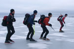 Ice skating, Stockholm archipelago, January 2011. (Photo: me)