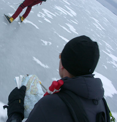 Ice skating, Stockholm archipelago.