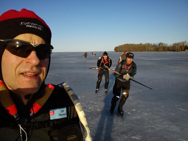 Örebrotur 2011 ice skating långfärdsskridsko