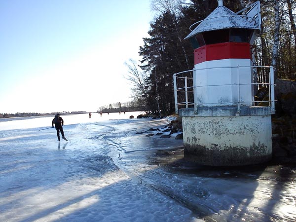 Örebrotur 2011 ice skating långfärdsskridsko