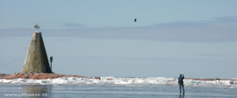 Vänern, ice skating 2013