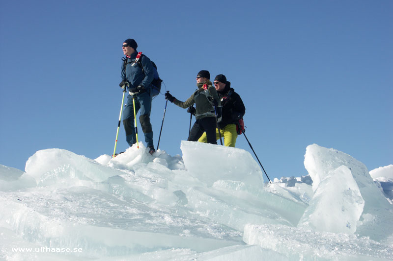 Vänern, ice skating 2013