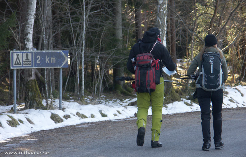 Vänern, ice skating 2013