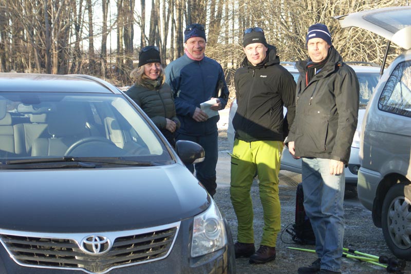 Vänern, ice skating 2013