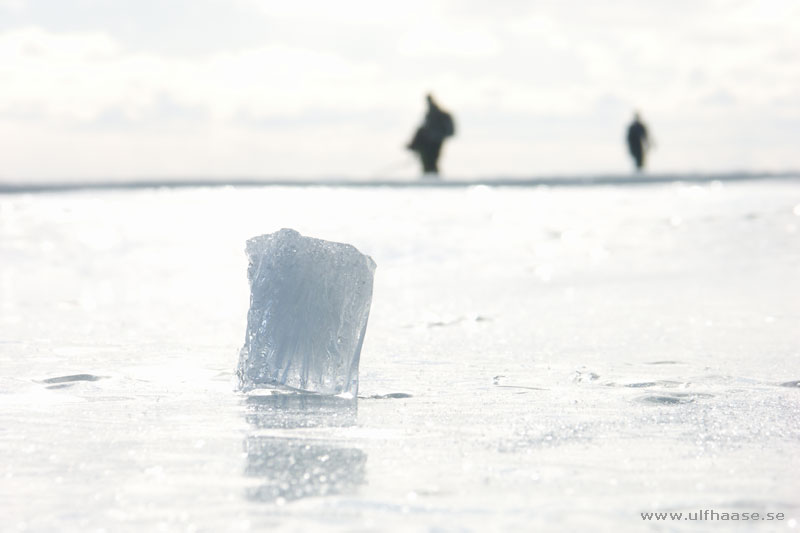 Vänern, ice skating 2013