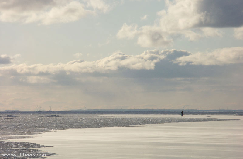 Vänern, ice skating 2013