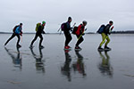 Ice skating on Lake Mälaren 2015.