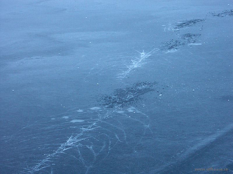 Ice skating in the Stockholm area, 2015.