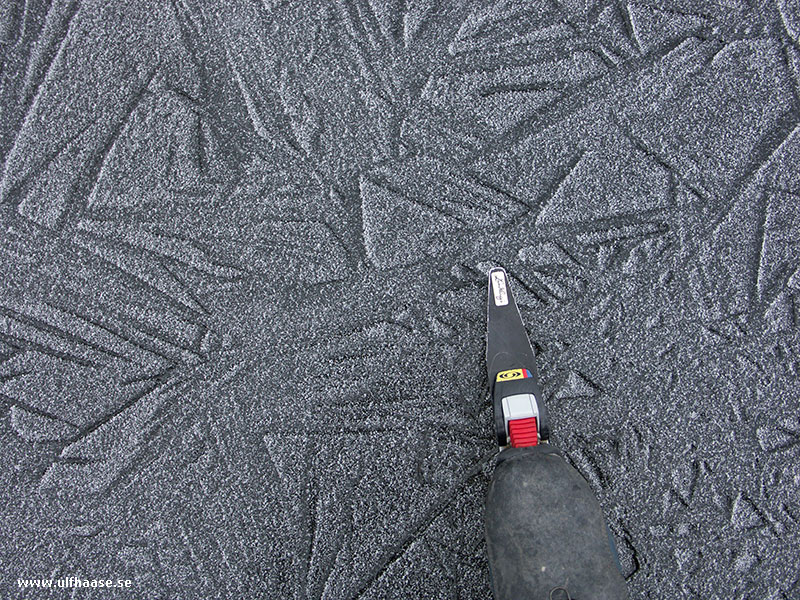 Ice skating in the Stockholm area, 2015.