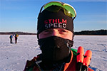 Ice skating on Lake Mälaren 2016.