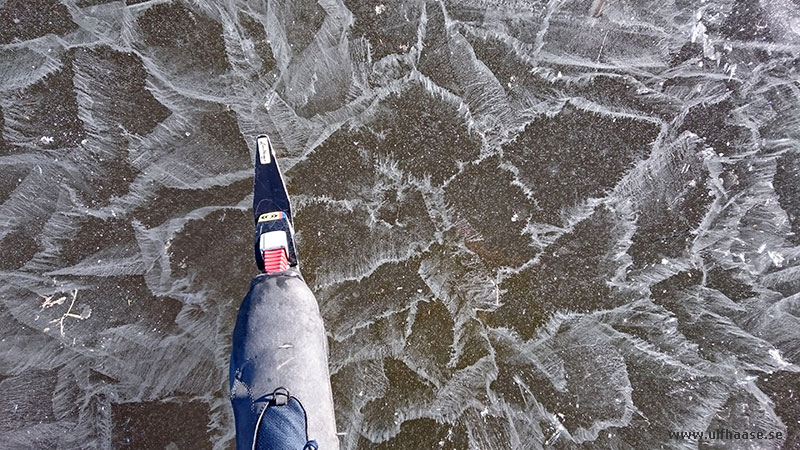 Ice skating on Hövern, Lången, Borken, Såken, Vindommen, Storsjön and Rammen.