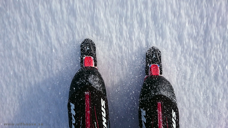 Ice skating on Lake Mälaren.