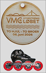 Storstrømsløbet 2026, medalj.