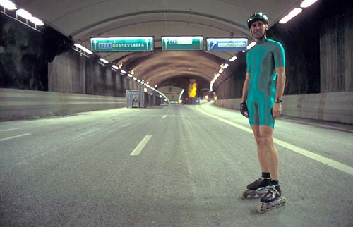 Tunnelloppet/the Tunnel Race Stockholm 2004, premiere skating