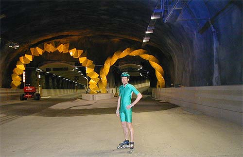 Tunnelloppet/the Tunnel Race Stockholm 2004, premiere skating