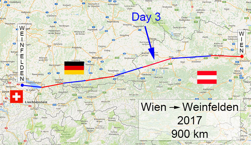 Ultra Skate Challenge (USC) 2017, route map.