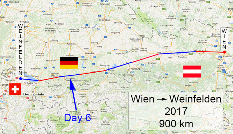 Ultra Skate Challenge (USC) 2017, route map.