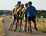 Varberg, inline skating 2008