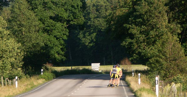 Varberg, inline skating 2008