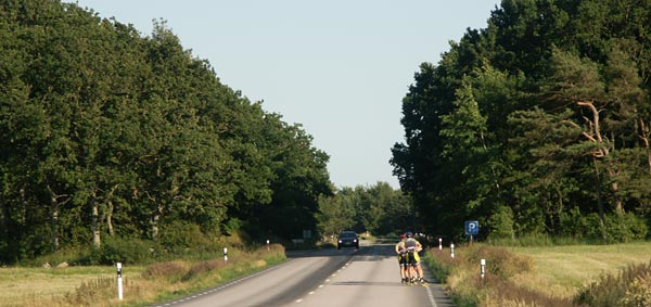 Varberg, inline skating 2008