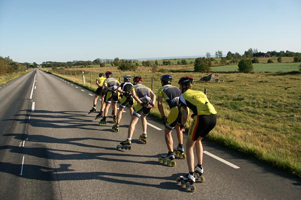 Varberg, inline skating 2008