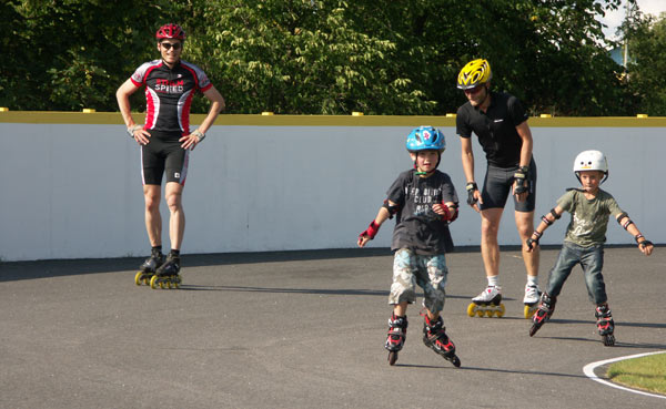 Varberg, inline skating 2009