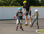 Varberg, inline skating 2009